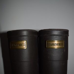 Equestrian-style Hunter rain boots